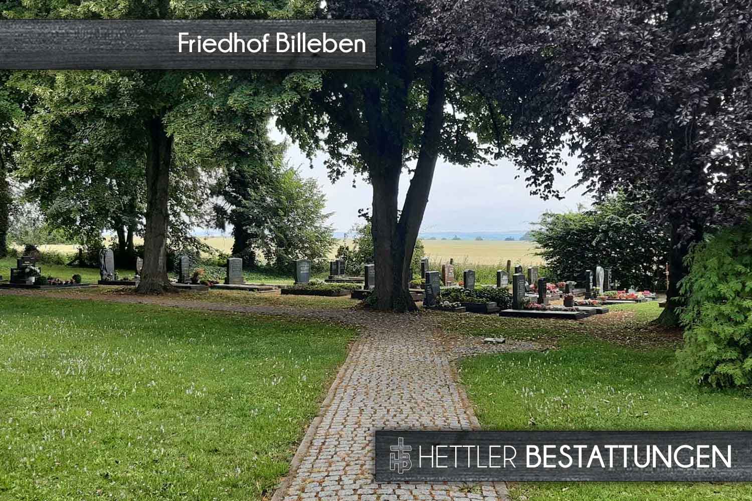 Friedhof in Billeben. Ihr Ort des Abschieds mit Hettler Bestattungen.