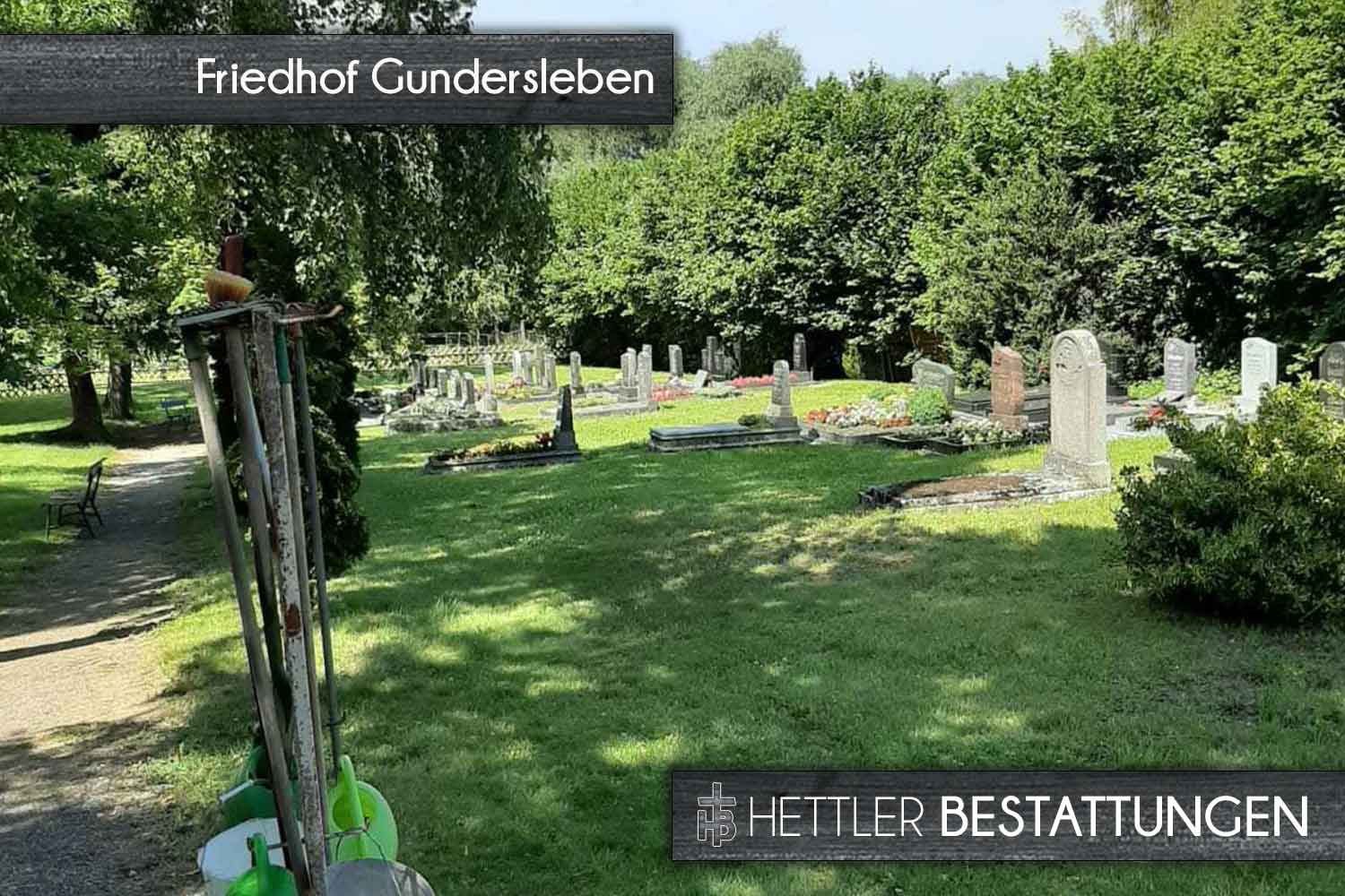 Friedhof in Gundersleben. Ihr Ort des Abschieds mit Hettler Bestattungen.