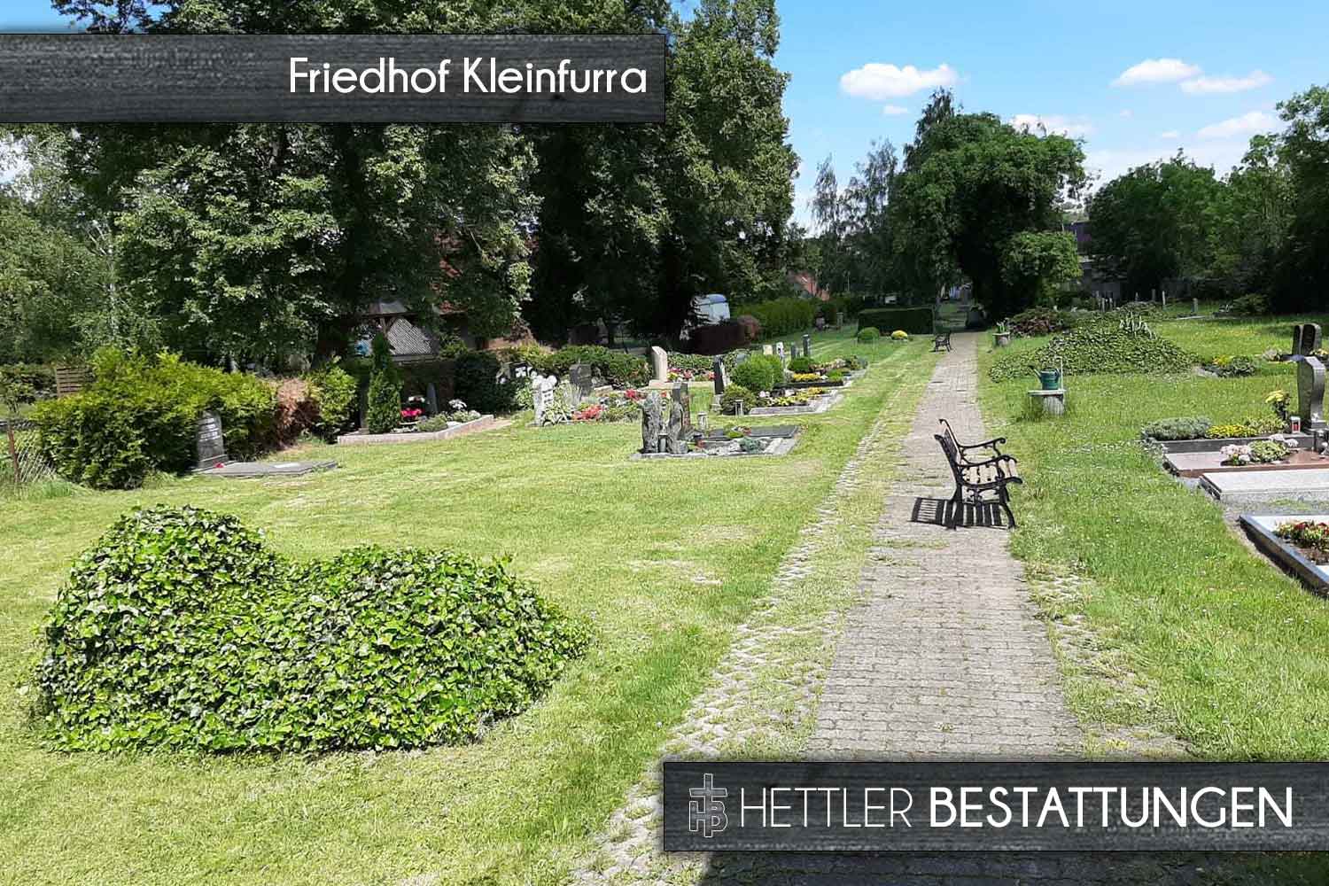Friedhof in Kleinfurra. Ihr Ort des Abschieds mit Hettler Bestattungen.